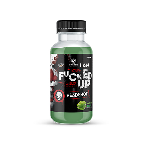 Swedish Supplements - Fucked up shot, 100ml - Green Apple