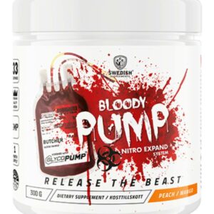 Swedish Supplements - Bloody Pump, 300g - Peach Mango