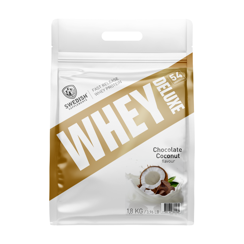 Swedish Supplements - Whey Deluxe, 900g - Heavenly Rich Chocolate