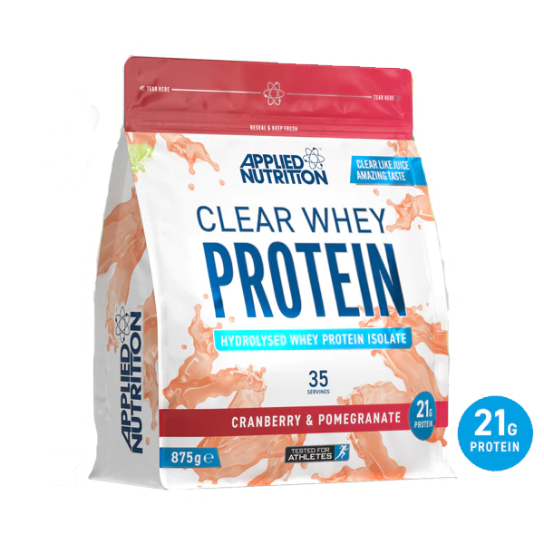 Applied Nutrition – Clear Whey Protein, 875g - Cranberry & Pomegranate