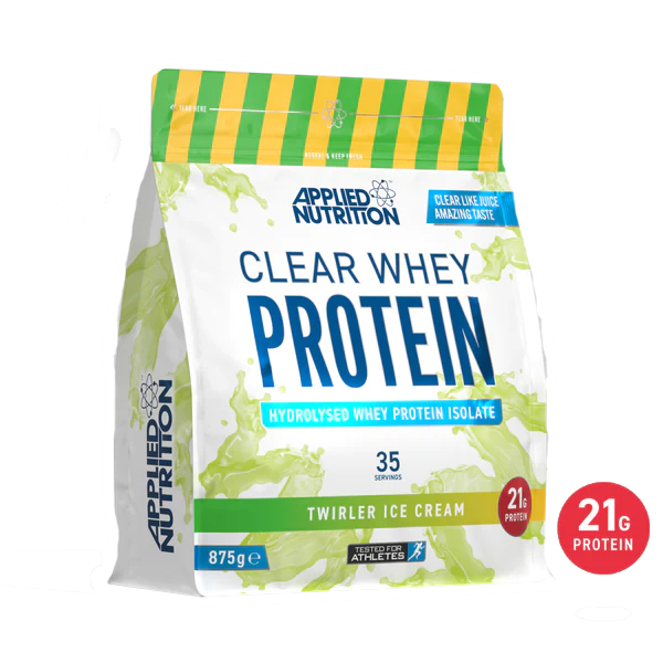 Applied Nutrition – Clear Whey Protein, 875g - Twirler Ice Cream