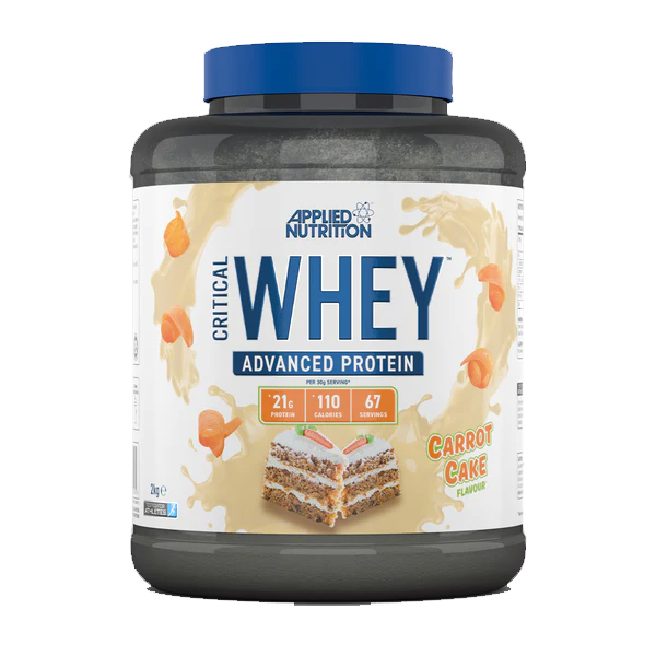 Applied Nutrition – Critical Whey Protein, 2kg - Carrot Cake