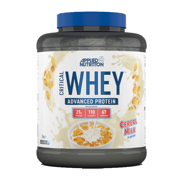 Applied Nutrition – Critical Whey Protein, 2kg - Cereal Milk