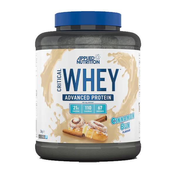 Applied Nutrition – Critical Whey Protein, 2kg - Cinnamon Bun