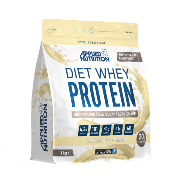 Applied Nutrition – Diet Protein, 1kg - Vanilla Ice Cream