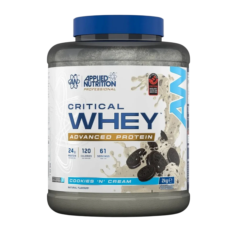 Applied Nutrition – Critical Whey Protein, 2kg - Cinnamon Bun
