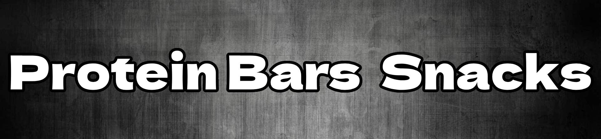 Protein Bars & Snacks<br />
