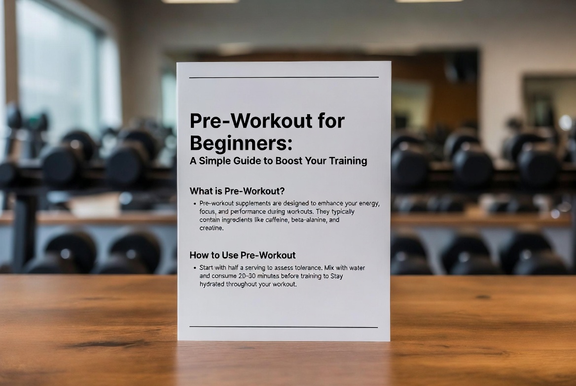 Pre-Workout for Beginners: A Simple Guide to Boost Your Training