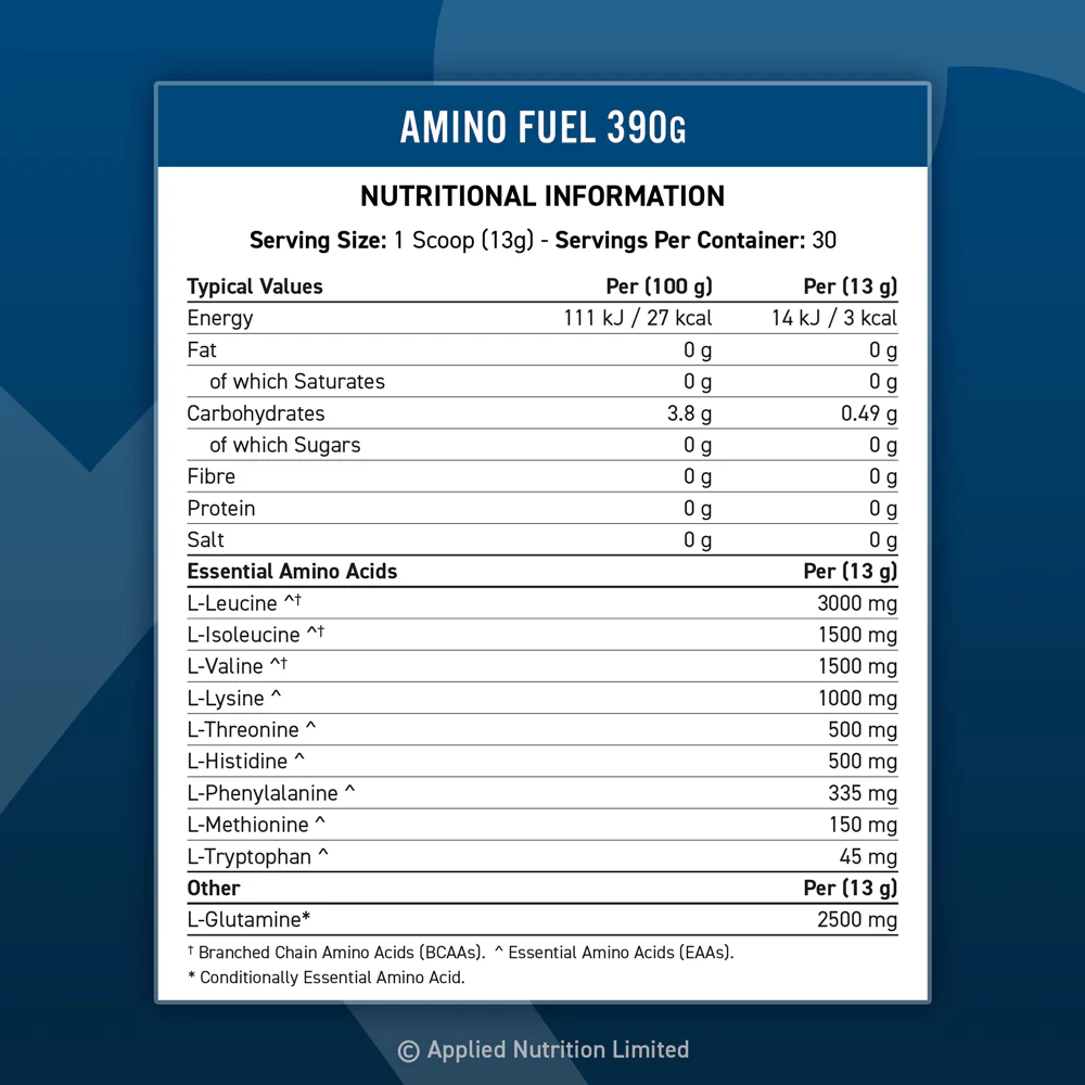 Applied Nutrition - Amino Fuel EAA, 390g - Image 6