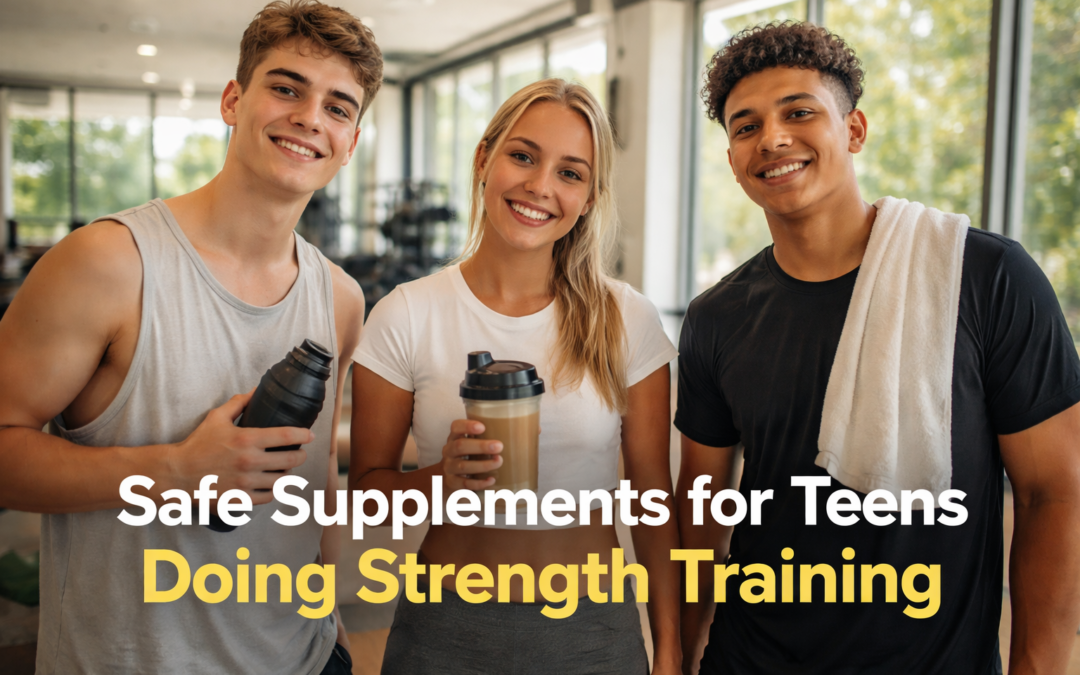 Safe Supplements for Teens Doing Strength Training (2026 Guide)