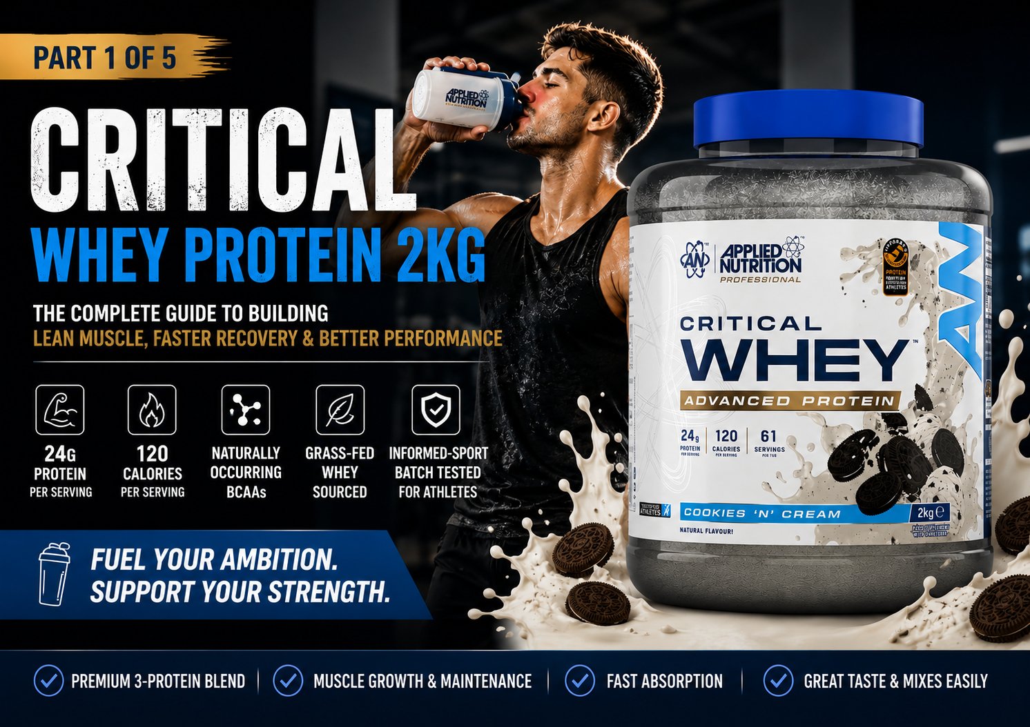 Critical Whey Protein 2kg: More Than Just Another Protein Powder