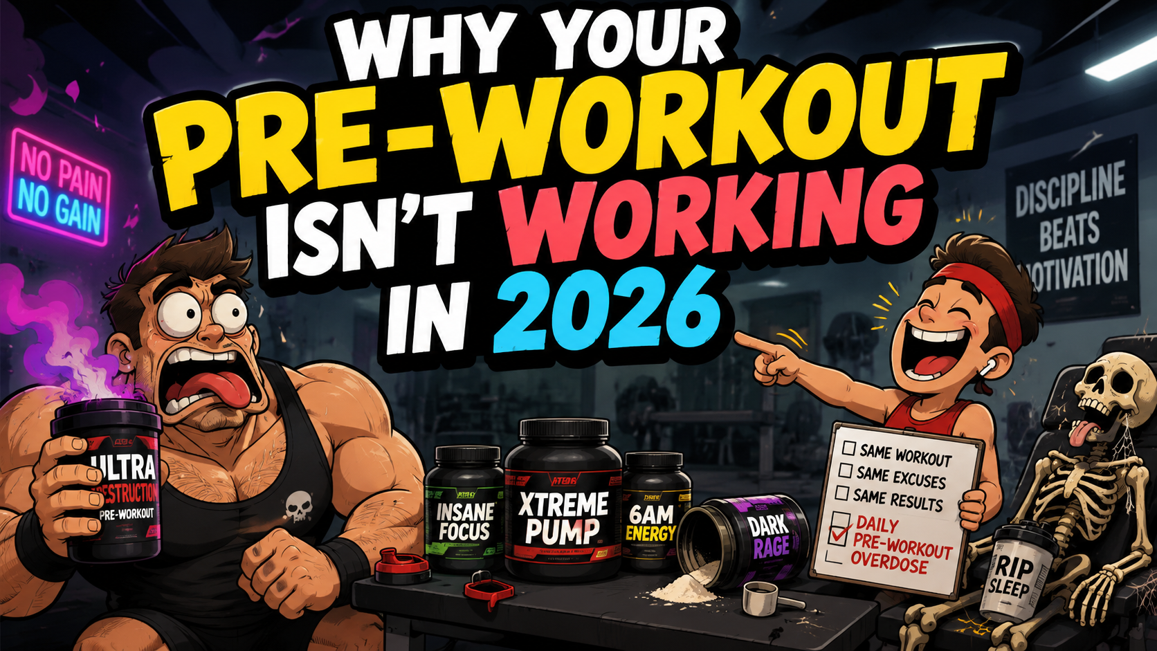 Why Your Pre-Workout Isn’t Working in 2026 (And Why Your Gym Bro Thinks Screaming Adds 20KG to Bench Press)