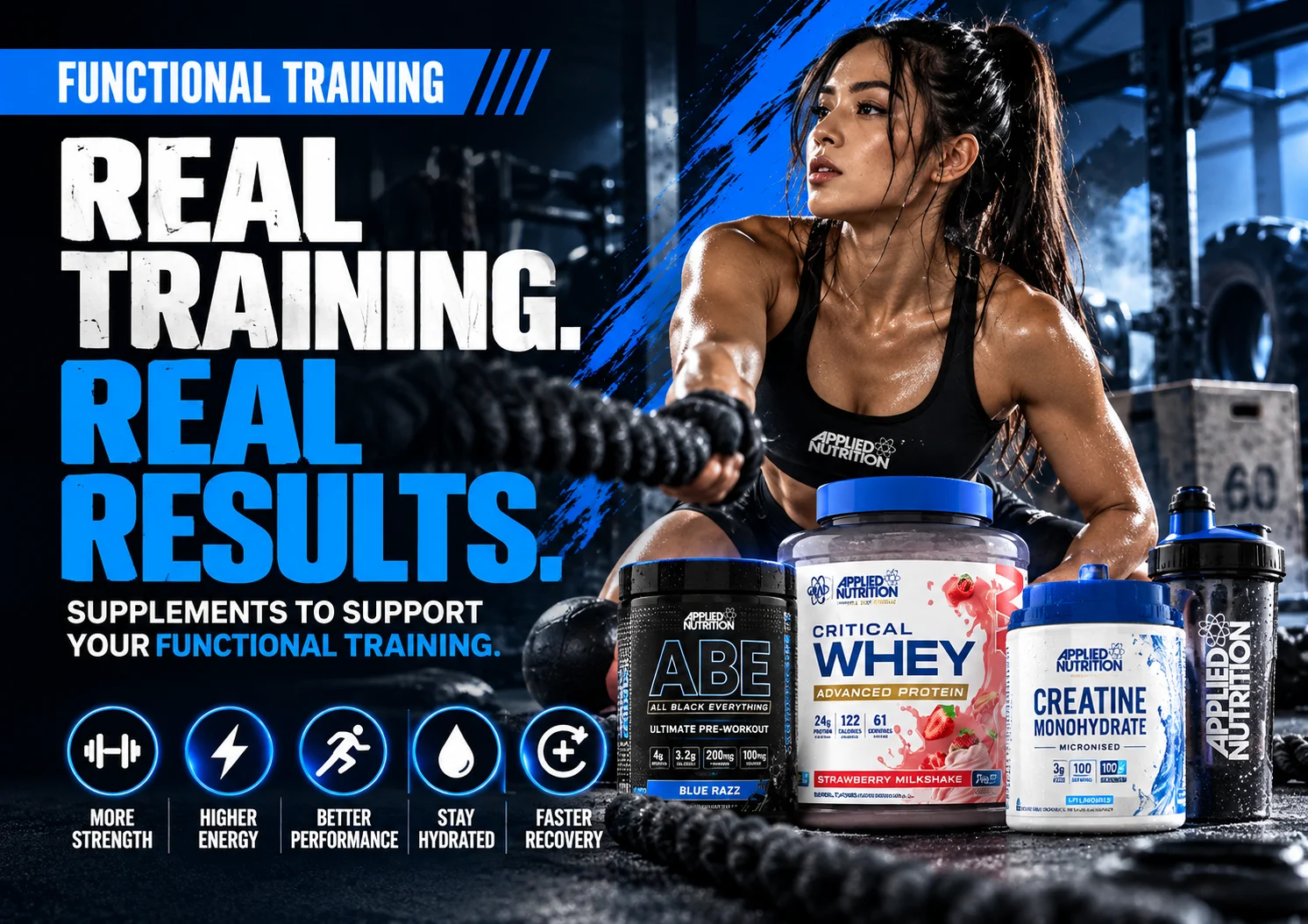 Functional Training: What It Is & The Best Supplements to Support Your Training